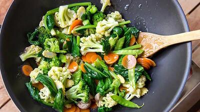 سبزیجات را با چه دمایی باید پخت تا مواد مغذی اش حفظ شود؟