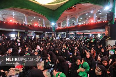 برگزاری آیین شیرخوارگان حسینی در حسینیه یزلان آران و بیدگل
