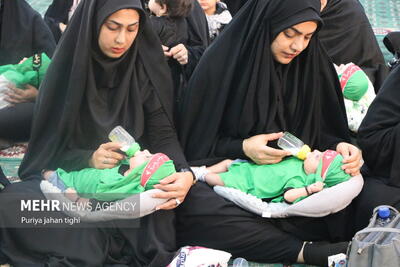 بیش از۲۰همایش شیرخوارگان حسینی در سیستان وبلوچستان در حال اجراست