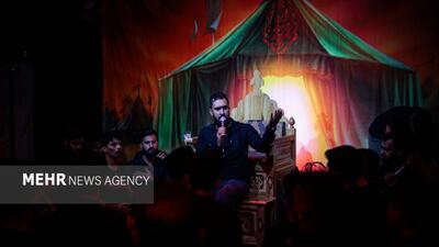 اجرای نوحه علیا مخدره توسط کربلایی حامد رکنی