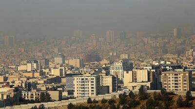 هوای تهران در صبح روز جمعه اینگونه عجیب شد