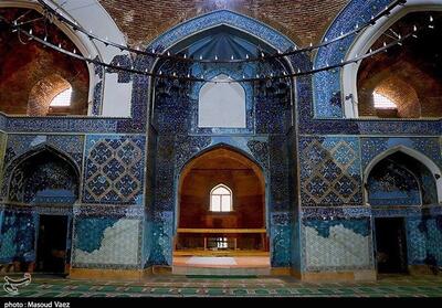 نمایشگاه فرهنگی- مذهبی تربت در مسجد کبود تبریز- فیلم دفاتر استانی تسنیم | Tasnim