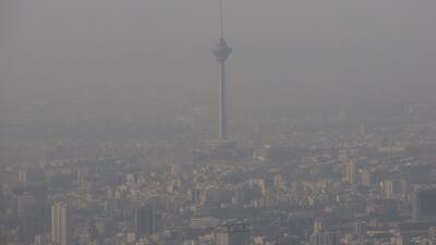 هوای پایتخت آلوده است
