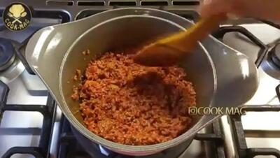 (ویدئو) طرز تهیه خورشت بامیه به روشی متفاوت و ساده