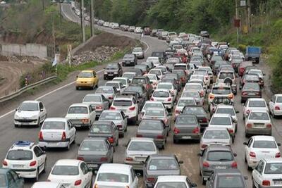 ترافیک سنگین در آزادراه‌های قزوین–کرج–تهران و ساوه-تهران