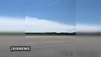 (ویدئو) سقوط جت آموزشی نیروی هوایی لهستان