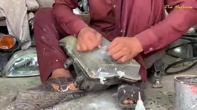 (ویدئو) چگونه لنز شکسته چراغ جلو اتومبیل را تعمیر کنیم؟