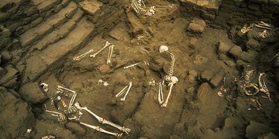 (عکس) پازل گمشده‌ی تاریخ، زیر تپه‌های شنی ۵۰۰۰ ساله