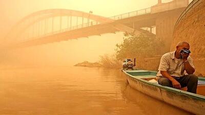 7 شهر خوزستان در وضعیت قرمز و نارنجی هواشناسی