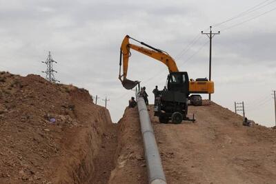 اصلاح و توسعه ۷۰ کیلومتر خط انتقال و شبکه توزیع آب در فارس