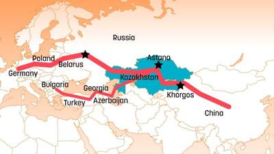 کریدور میانی در آسیای مرکزی؛ مقصد جدید سرمایه‌گذاری آمریکا