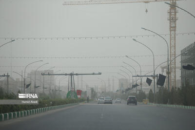 آلودگی هوا در هشت شهر خوزستان