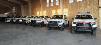 هفت خودروی عملیاتی به ناوگان امدادی هلال‌ احمر زنجان اضافه شد