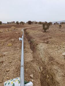 تعویض و اصلاح ۸۰۰ متر شبکه توزیع آب در دو روستای بخش موسیان دهلران