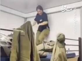 وحشت سربازان اسرائیلی بعد از دیدن سوسک!+ فیلم