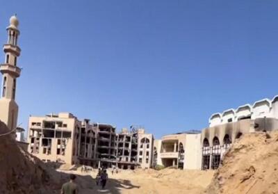 دانشگاه اسلامی غزه با خاک یکسان شد