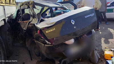 4 کشته و مصدوم بر اثر تصادف خودرو ال نود با تریلی