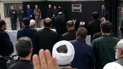 فیلم لحظه ورود رهبر انقلاب به حسینیه امام خمینی(ره)