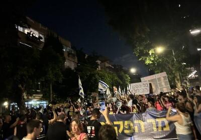 به رغم اقدام نمایشی نتانیاهو، مخالفانش به خیابان آمدند - تسنیم