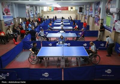 مسابقات تنیس روی میز جانبازان و معلولین کشوری در همدان+تصویر - تسنیم