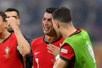 رونالدو در تیم بدترین‌های یورو