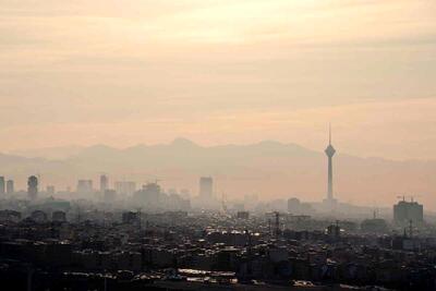 وضعیت هوای تهران به مرز آلودگی رسید