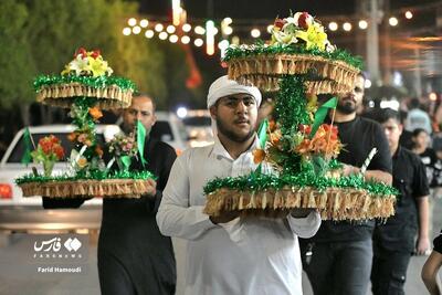 (تصاویر) آیین سنتی «زفاف القاسم» در خرمشهر
