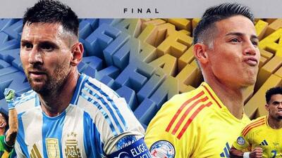 پیش بازی آرژانتین - کلمبیا؛ تقابل مسی و خامس بر سر جام کوپا آمریکا 2024