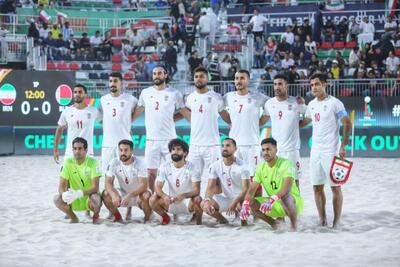 اعلام آخرین رنکینگ جهانی تیم‌های ملی فوتبال ساحلی؛ ایران پنجم جهان