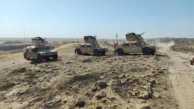 نابودی عناصر داعش در منطقه العیط استان دیالی عراق