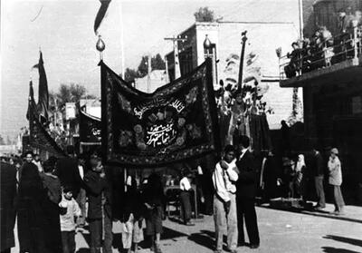 مراسم عاشورا در بازار تهران، ۹۰ سال قبل + فیلم