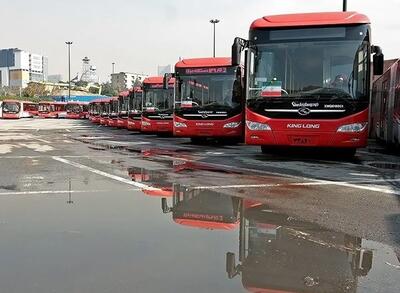 توقف اتوبوس برقی‌های پایتخت در تاسوعا و عاشورا