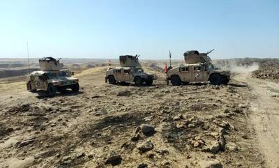 از بین بردن عناصر داعش در منطقه العیط در استان دیالی عراق