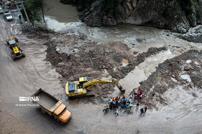 پس از باران؛ تداوم عملیات امدادی در مناطق سیلزده مازندران