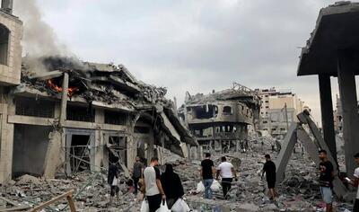 جنگنده‌های رژیم صهیونیستی، غزه را زیر آتش گرفتند