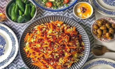 طرز تهیه چلو گوشت هویج تبریزی؛ نذری برای 100 نفر