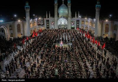 عزاداری شب هشتم در آستان هلال بن علی(ع) آران و بیدگل- عکس صفحه استان تسنیم | Tasnim