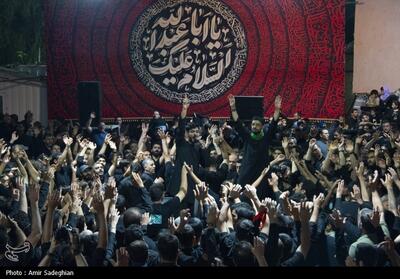 عزاداری شب هشتم ماه محرم در شیراز- عکس صفحه استان تسنیم | Tasnim