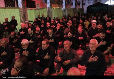 عزاداری در حسینیه سیاهبند بومهن به روایت تصویر +فیلم - تسنیم