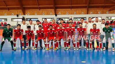 شکست تیم ملی فوتسال افغانستان در برابر مراکش 