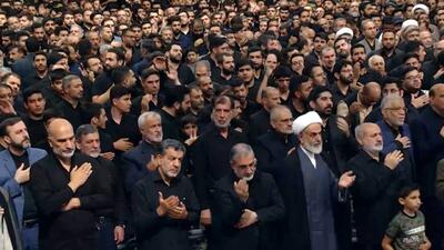 نوحه‌خوانی محمود کریمی در شب تاسوعای حسینی + فیلم