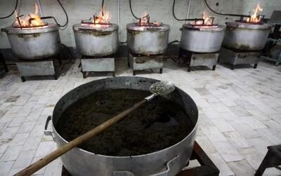 نذری خاص به اسم گوشت بابا در ایام تاسوعا | نحوه پخت گوشت بابا در کاشان در روز تاسوعای حسینی ببینید +ویدئو