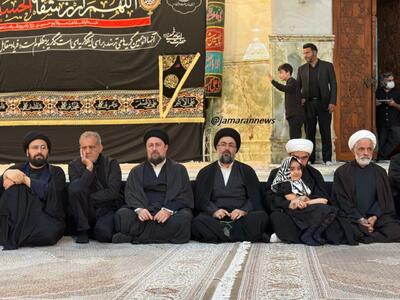عکس/ تصویری از مسعود پزشکیان در کنار نوه امام خمینی (ره) | اقتصاد24