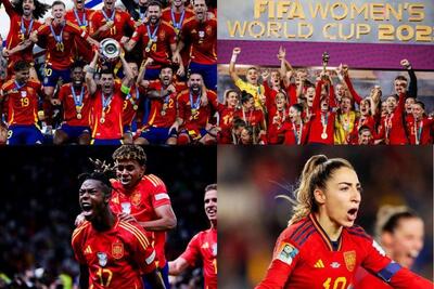 دو شکست در دو سال؛ زنان و مردان اسپانیا علیه انگلیس