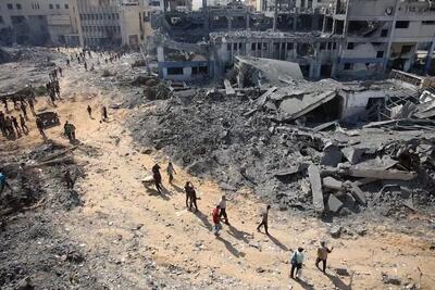 تخلیه ۴۰ میلیون تن آوار انباشته شده در غزه، ۱۵ سال زمان می‌برد