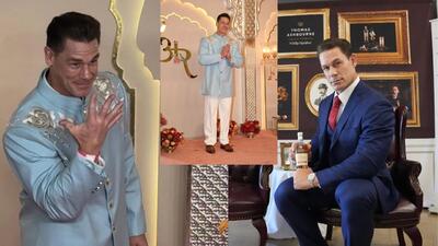 تصاویر شاهرخ خان و جان سینا در عروسی پسر ثروتمندترین مرد آسیا! - خبرنامه