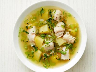 سوپ ماهی اقیانوس اطلس + طرز تهیه و مواد لازم