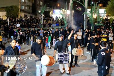 عکس/ مراسم عزاداری شب تاسوعای حسینی در یاسوج