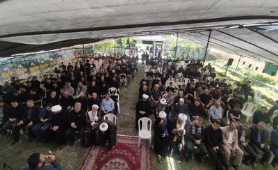 مراسم تاسوعای حسینی در روستای سنی نشین پیرهرات اسالم