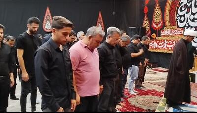 برگزاری نماز ظهر تاسوعا در بردسکن